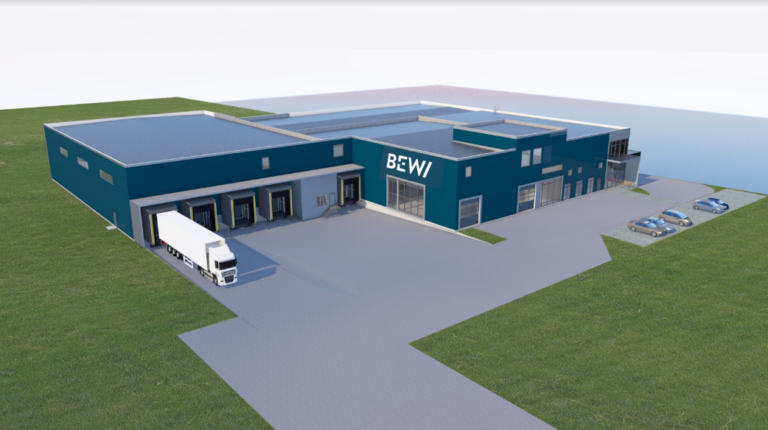 Nå har byggearbeidet kommet i gang for BEWIs nye fabrikk på Hitra