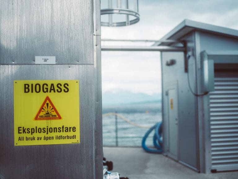 Suksess med biogass fra fiskeslam som eneste råstoff