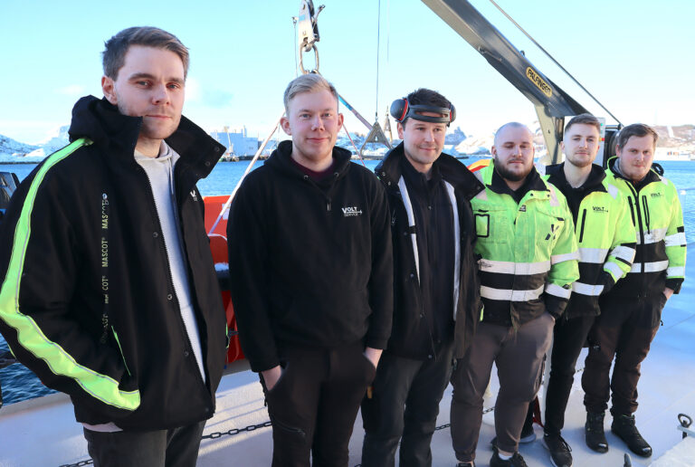 Mannskapet på “Volt Harvest II” er klar for nye bløggeoppdrag i sør etter en rundtur i nord