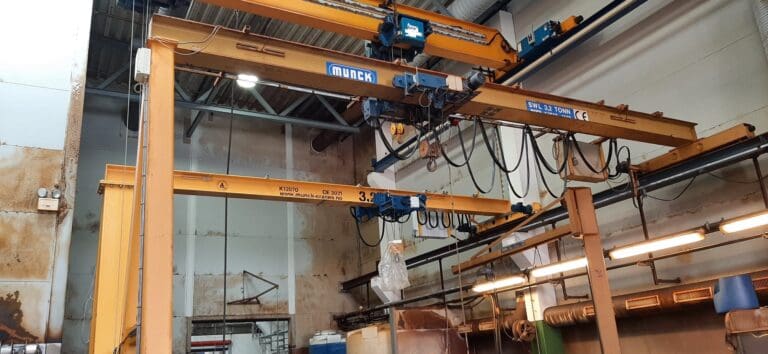 Munck Cranes begjærer oppbud