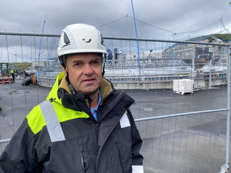 Bue Salmon er i gang på Lutelandet: – Det å sette spaden i jorden er jo en milepæl