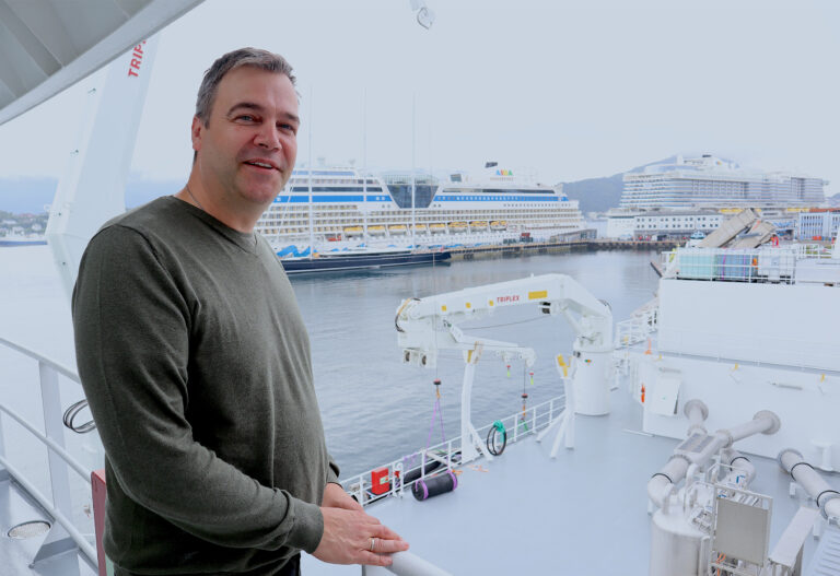 «Gåsø Odin» med pitstop og millimeterjustering i Ålesund