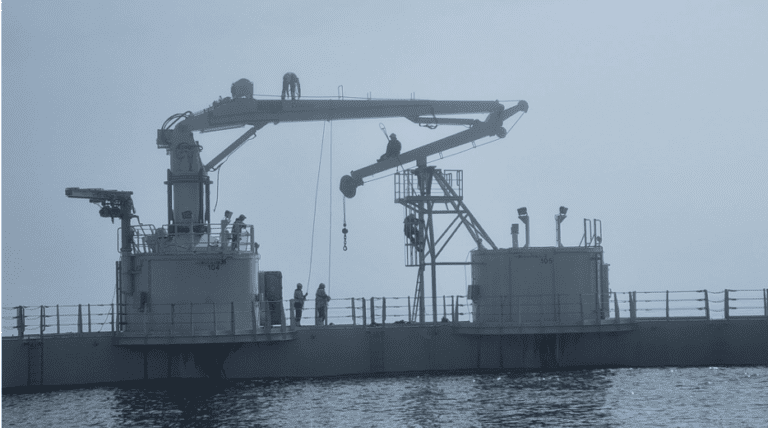 Techano Oceanlift leverte offshorekraner til Arctic Offshore Farming