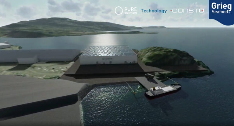 Pure Salmon Technology kapret smoltkontrakt for Grieg Seafood Finnmark