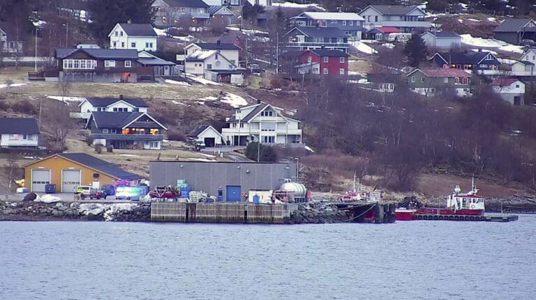 Oppstod røykutvikling i båt ved Nordlaks’ base på Langøya