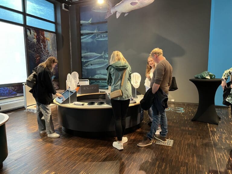 Åpnet visningssenter for laks i Arendal