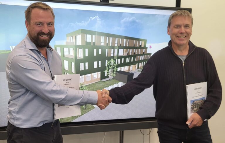 Løvik og Andreassen spytter inn 100 millioner i forretningsbygg i Vestnes
