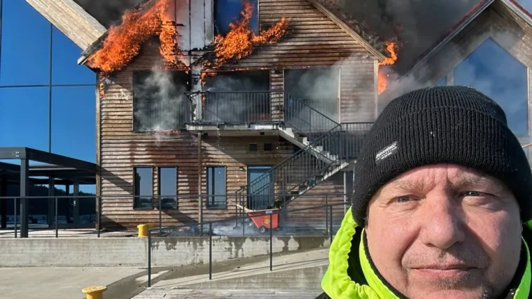 Han varslet om brannen hos Alsaker: – Jeg banket og slo på ruten