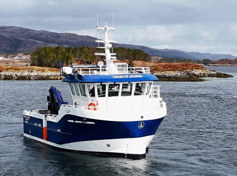 Moen Marin har levert nytt hybridfartøy til Ellingsen Seafood