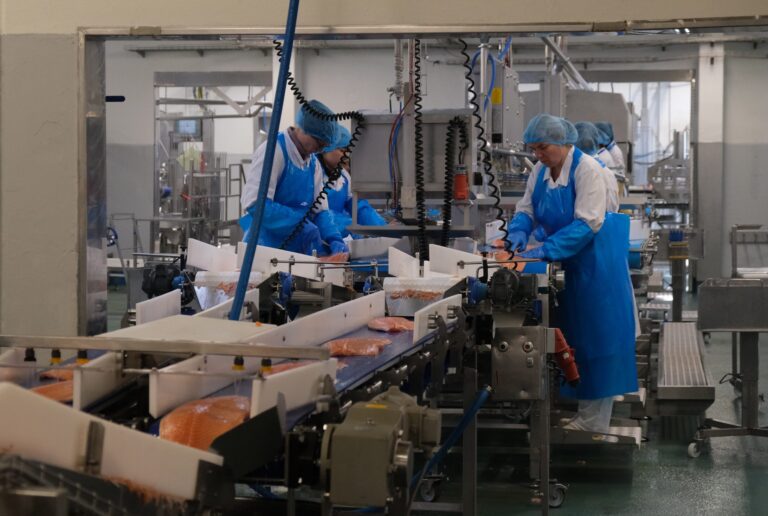 Lakseforedling i Hirtshals: – Vi ligger veldig strategisk plassert
