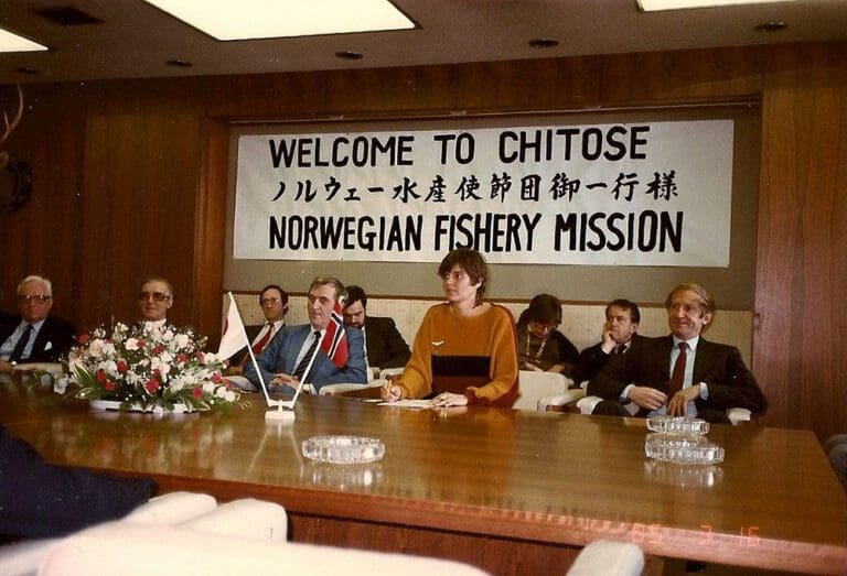40 år med norsk laksesushi