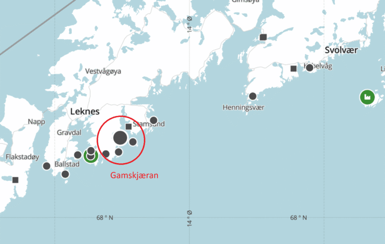 Lakserømming på Isqueen-lokalitet i Vestvågøy