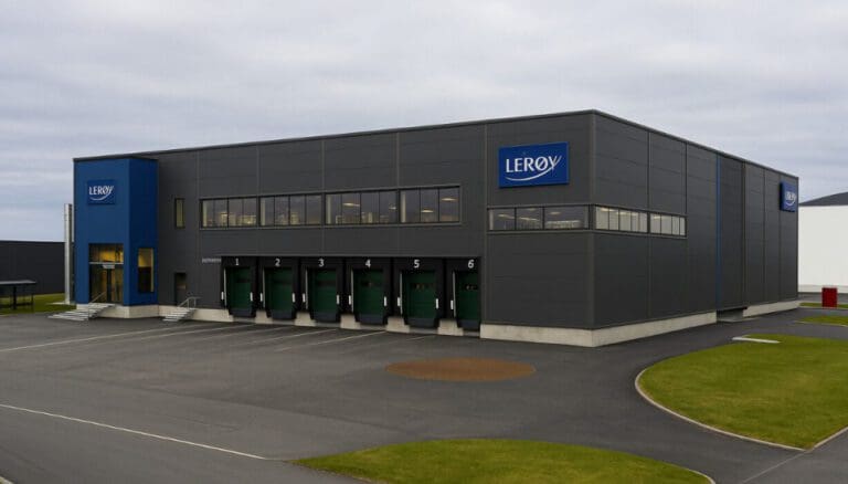 Lerøy bygger nytt distribusjonsanlegg ved Flesland