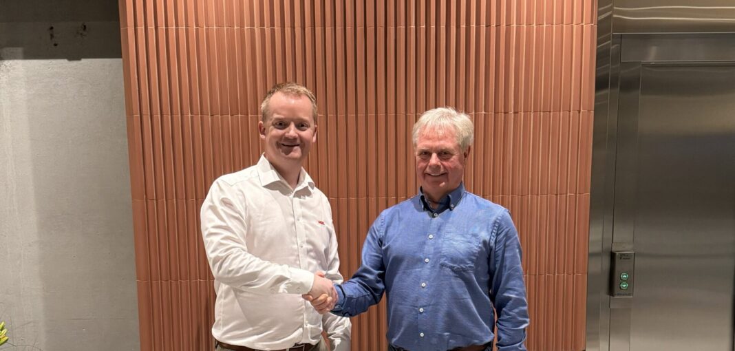 Anders Vedlog CEO ACEL Group og Stein-Erik Fiskerstrand Daglig Leder Kvalsund
